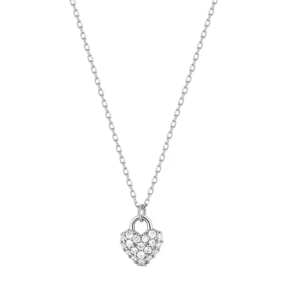 AMORE NECKLACE SILVER - Image 2