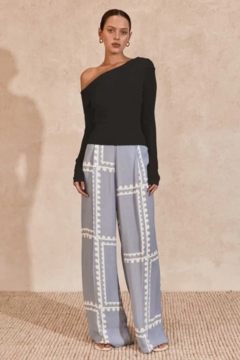 AZUL KNIT TOP BLACK - Image 4
