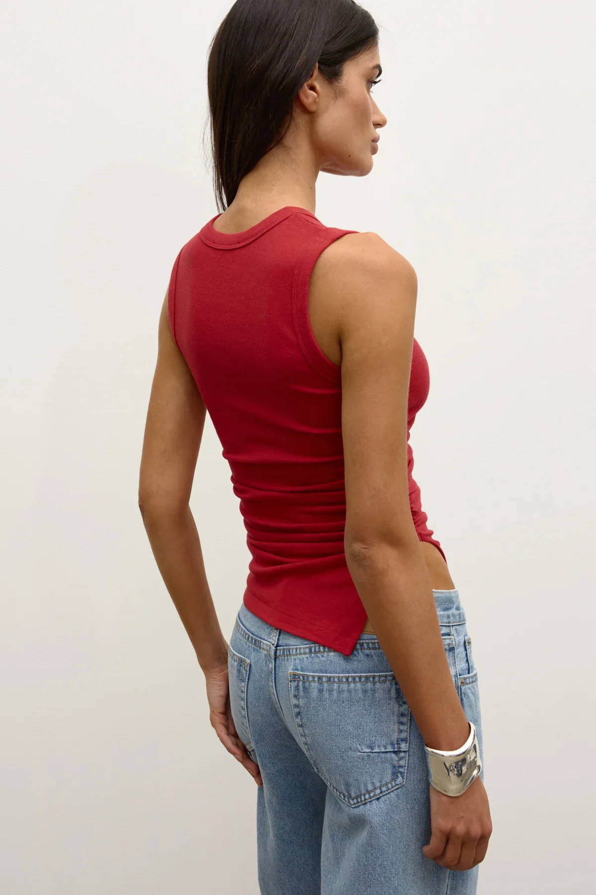 LANA TANK RED - Image 4
