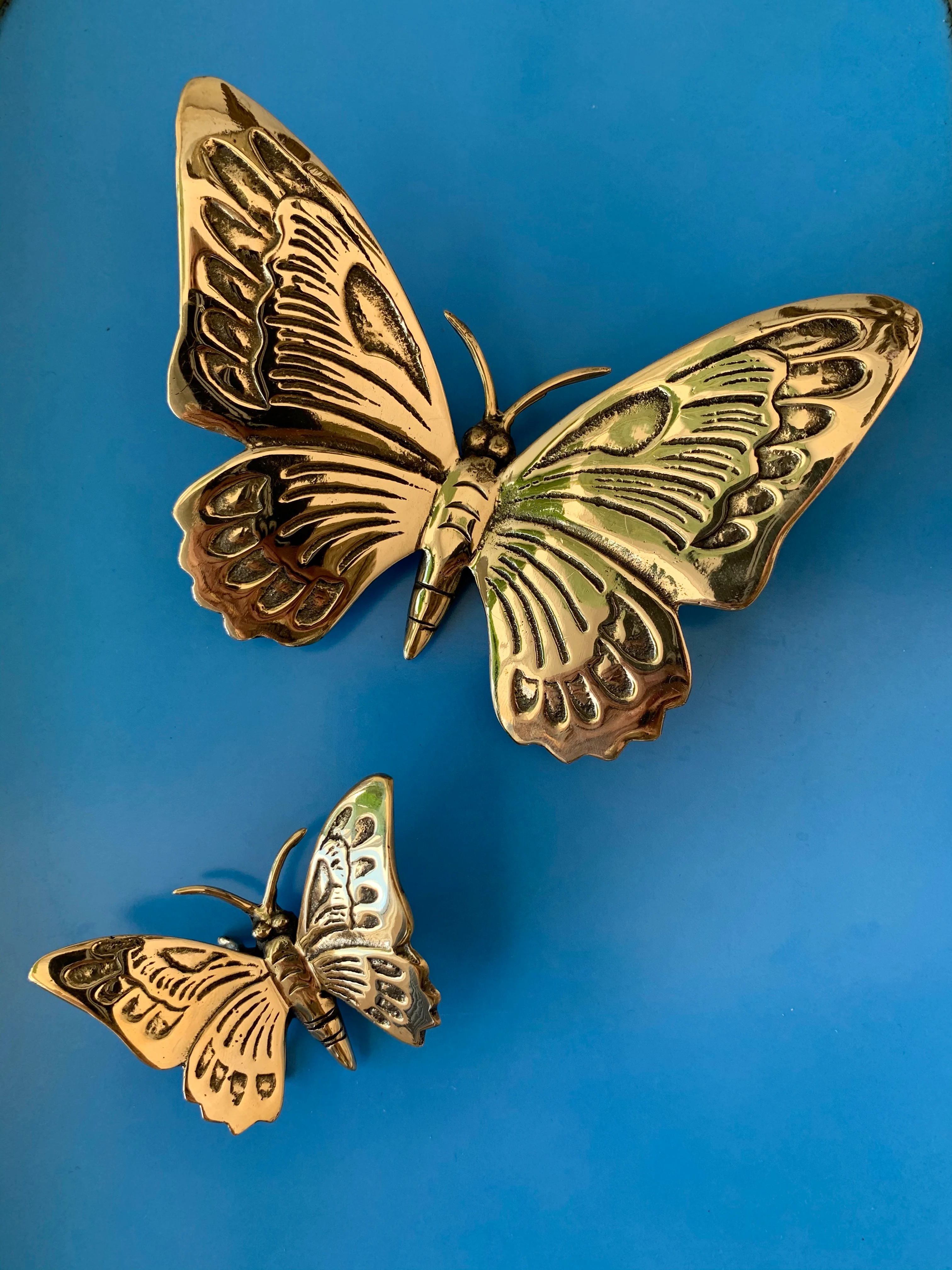 BUTTERFLY~ LARGE GOLD - Image 3