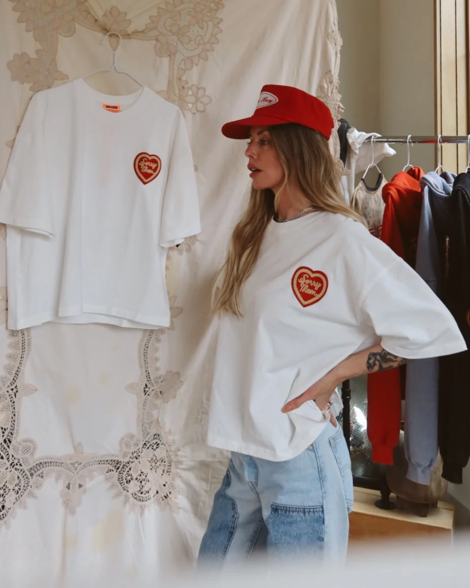SORRY MOM TEE WHITE - Image 7