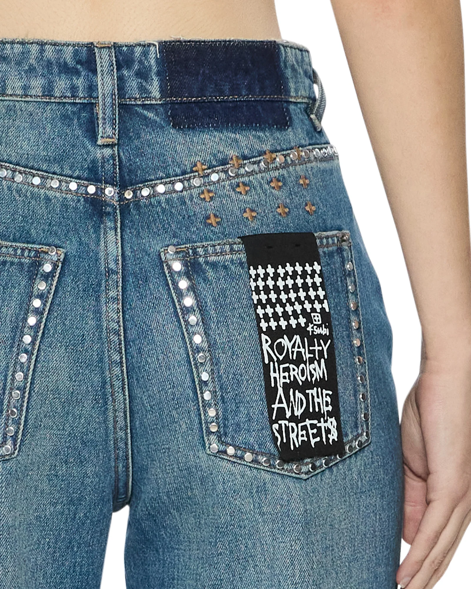 KSUBI PLAYBACK SPLITS JEANS TEXAS BLUE - Image 3