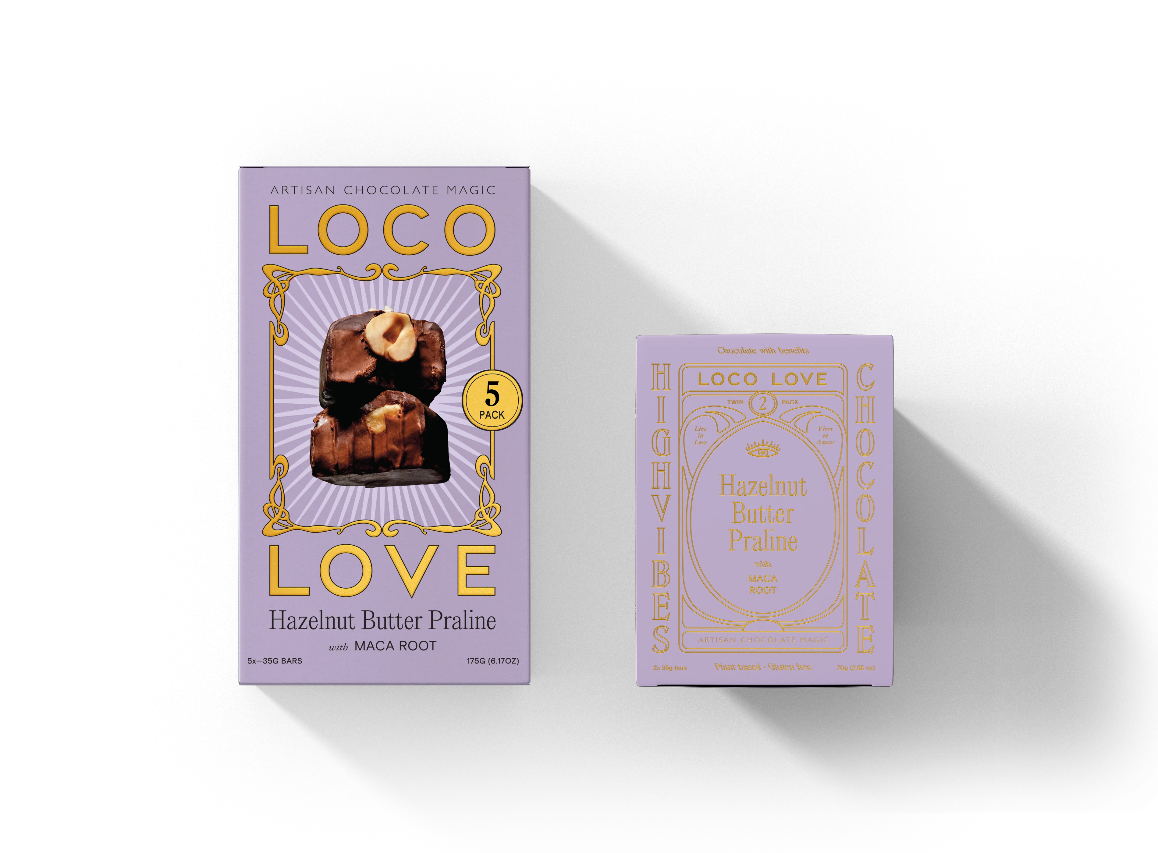 LOCO LOVE 5 PACK HAZELNUT BUTTER PRALINE - Image 3