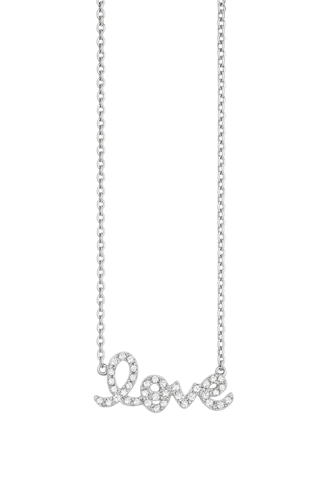 LOVE NECKLACE SILVER