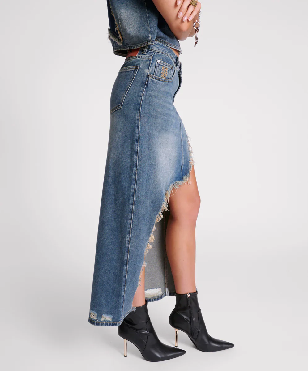MEMPHIS DENIM SKIRT - Image 3