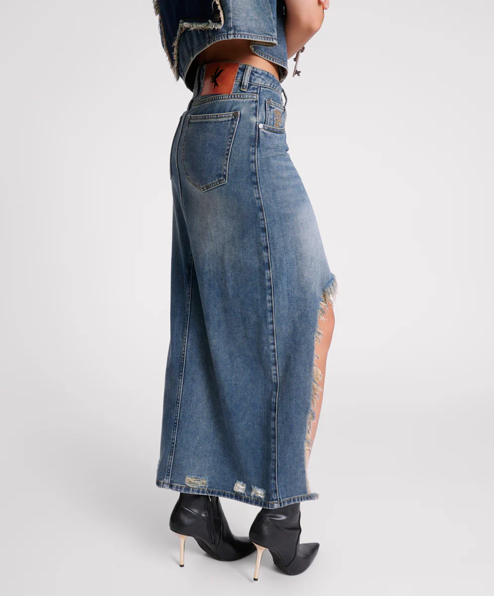 MEMPHIS DENIM SKIRT - Image 5