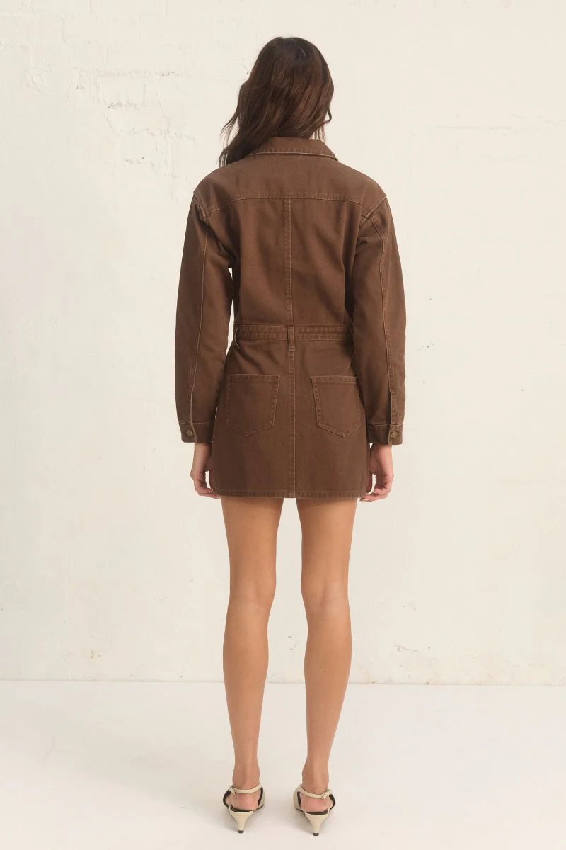 BAYSIDE DENIM DRESS - Image 4