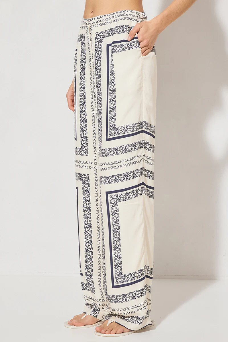 SERAFINA PANT CREAM BASE NAVY - Image 2