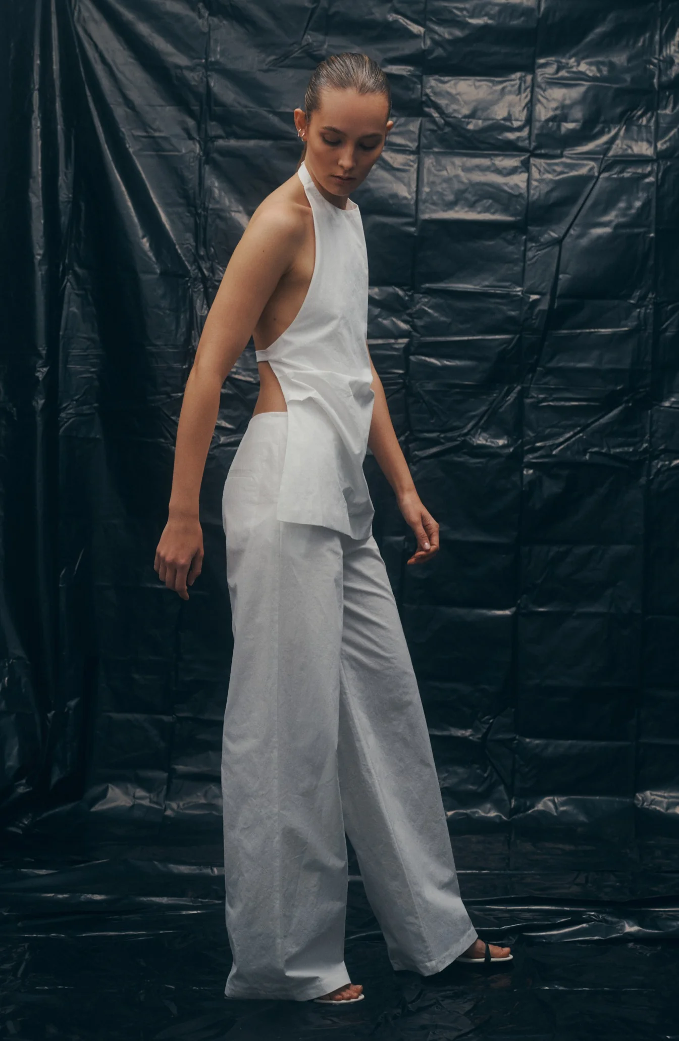 AUGUST HALTER TOP WHITE - Image 7