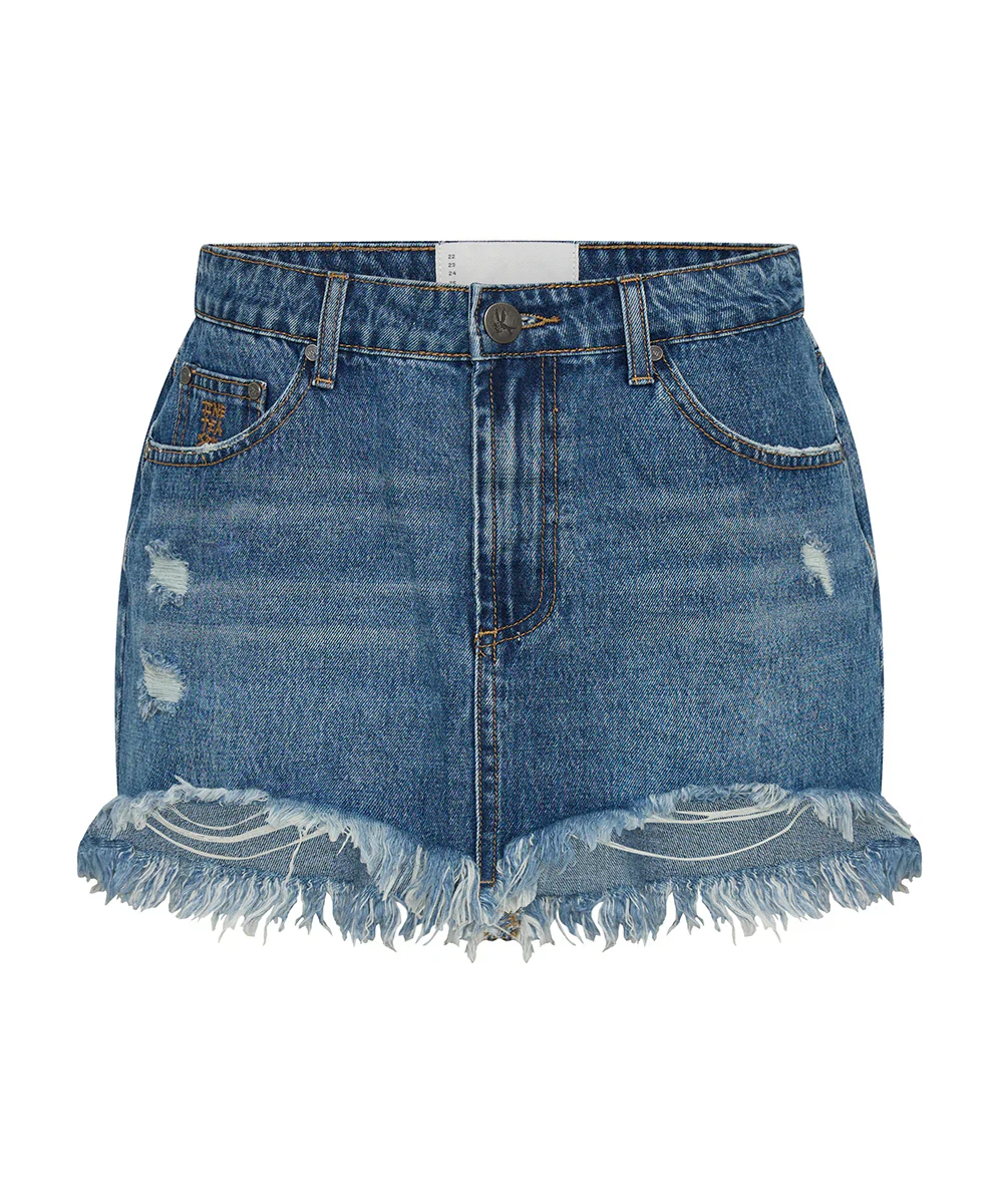 JUNKYARD SKIRT WESTLAND BLUE - Image 9