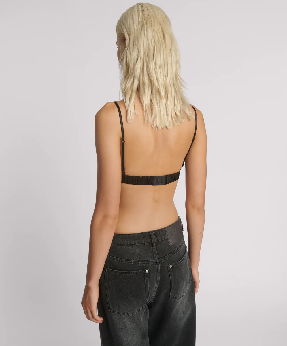 ONE TEASPOON LACE BRALETTE BLACK - Image 8