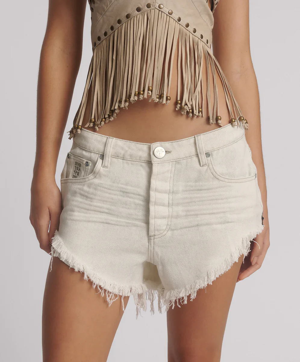 ROLLERS DENIM SHORTS PEBBLE - Image 3