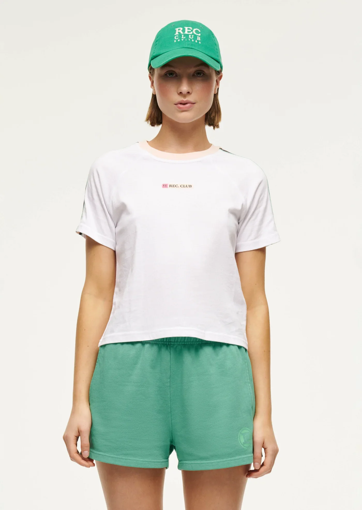 PE NATION RETROGRADE TEE WHITE - Image 4