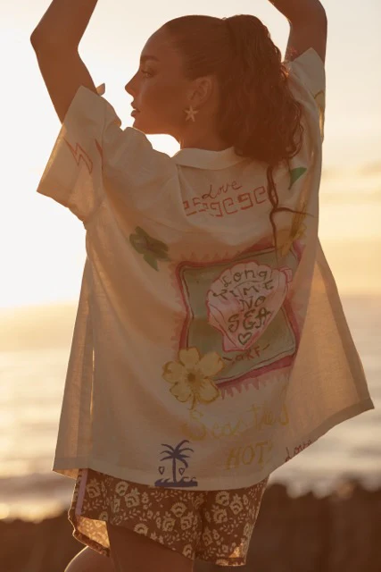 SABBI THE PATRON SHIRT SEAS THE DAY CREAM - Image 7