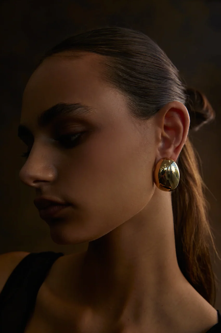 SOLID GOLD EARRINGS - Image 2