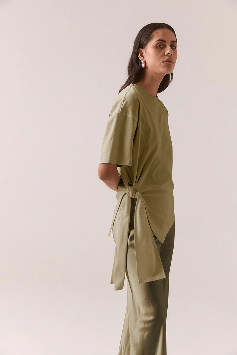 BLAKE TEE LIGHT OLIVE - Image 5