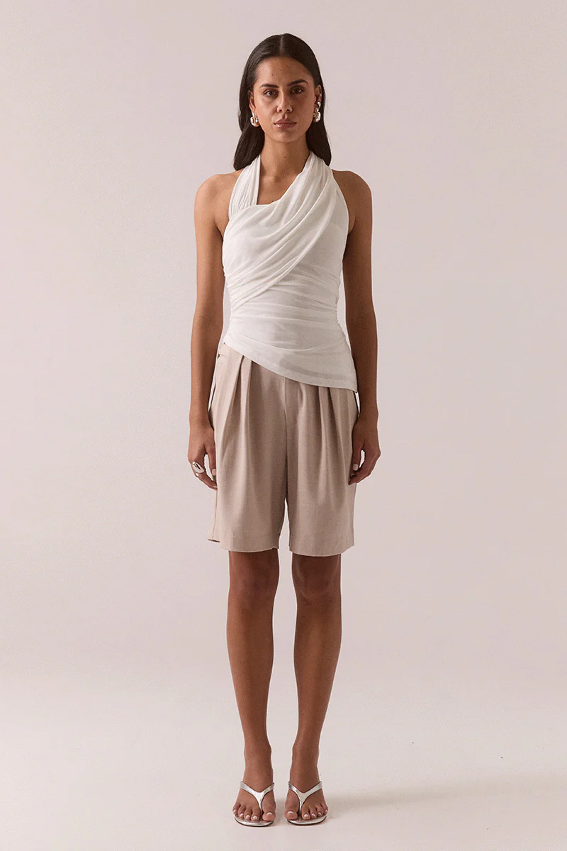ELVY TOP CHALK - Image 2