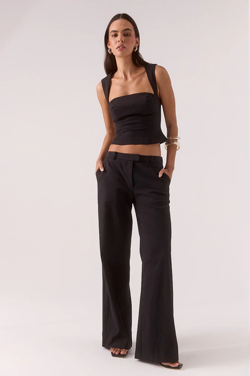 JUDE TOP BLACK - Image 2
