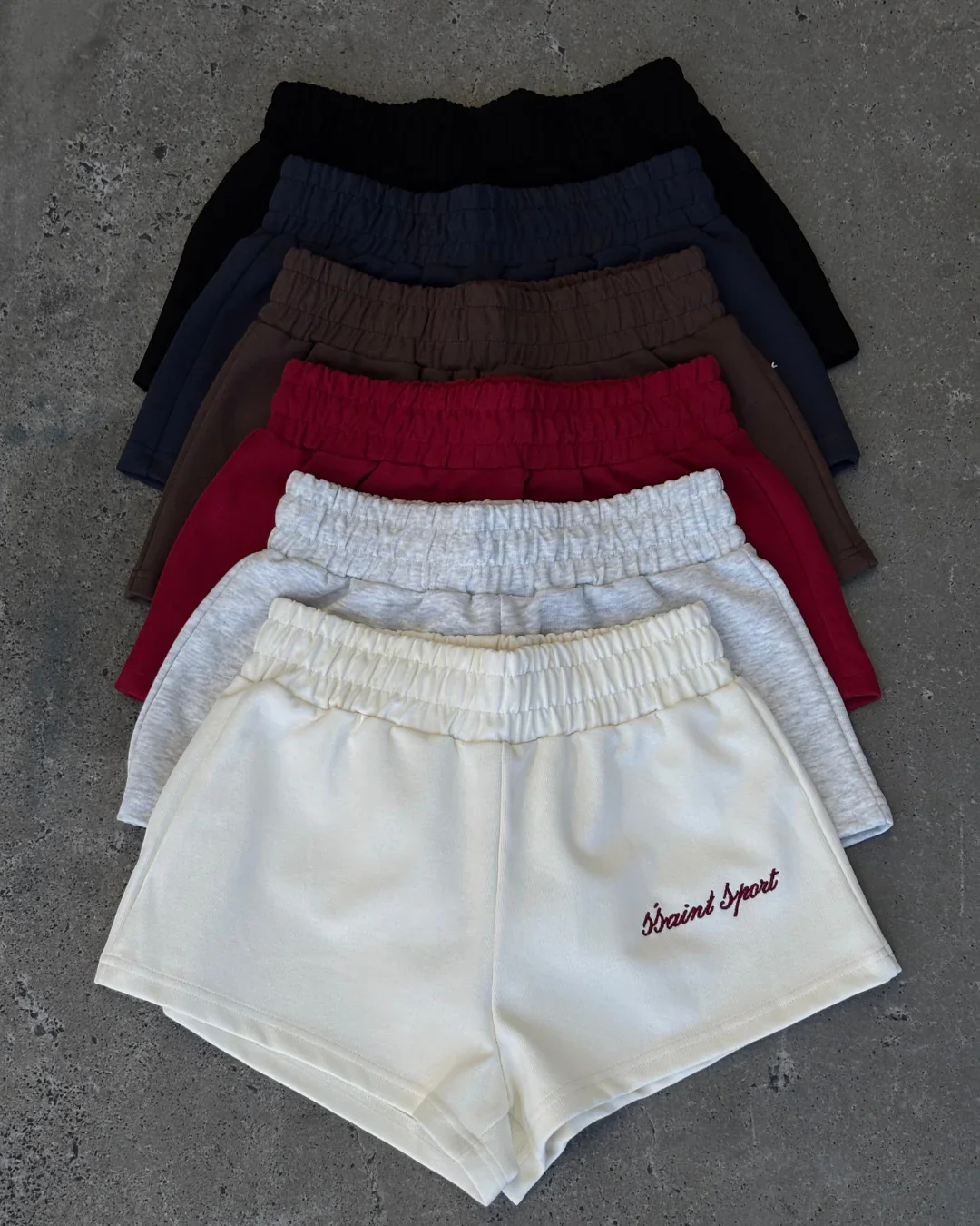 SSAINT SPORTS TRACK SHORTS BUTTER - Image 3