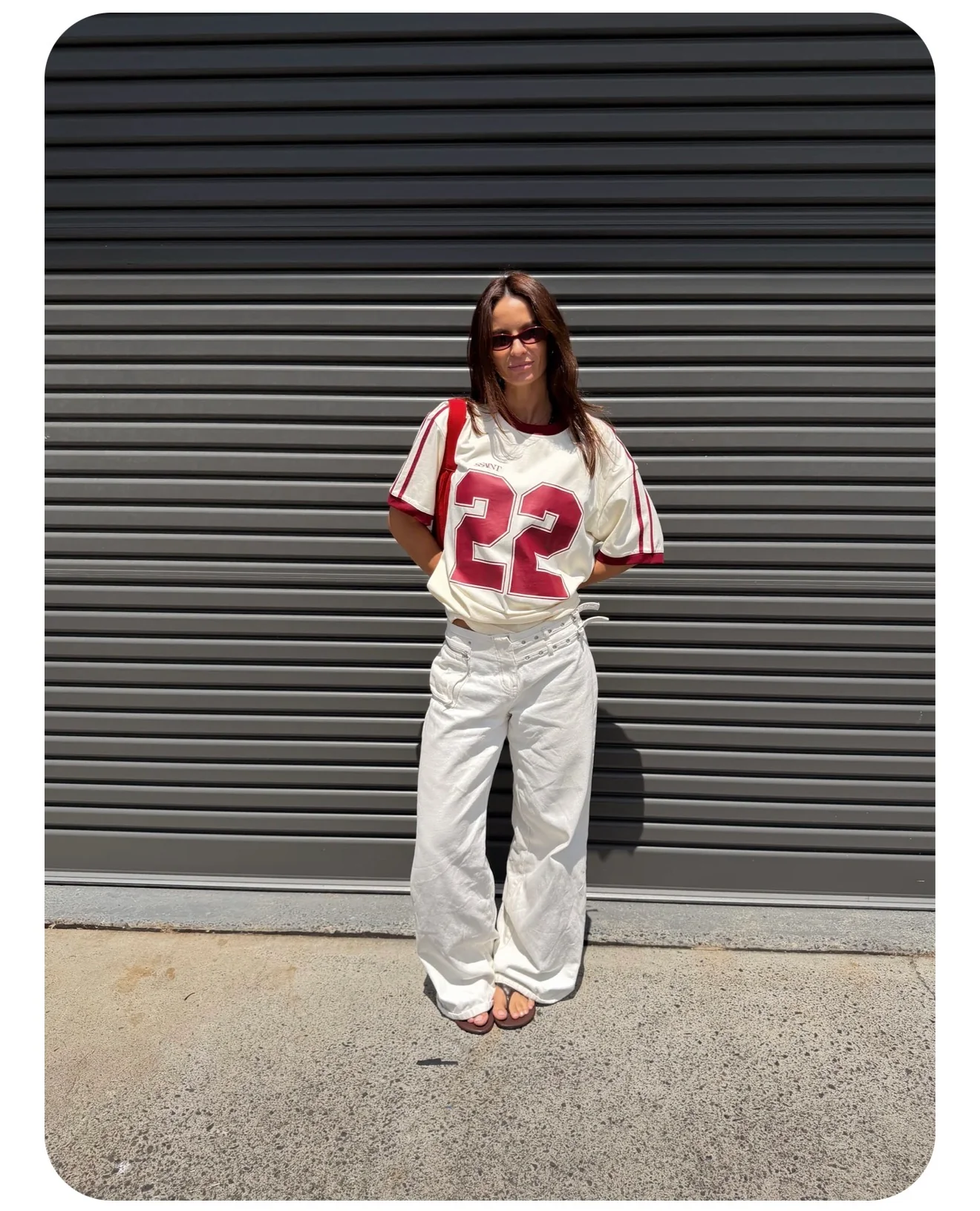 SSAINT TWENTY TWO TEE CHERRY