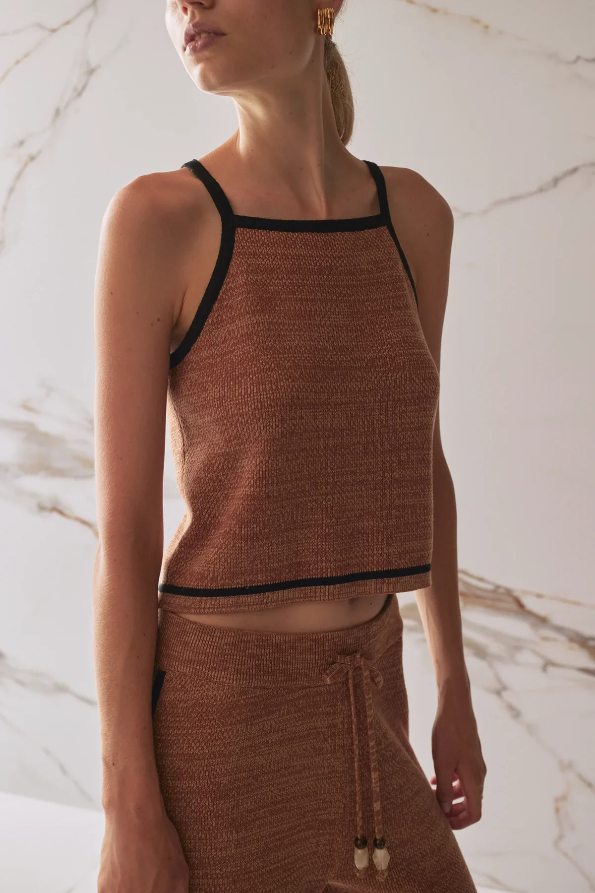 THE CIA KNIT TOP WILLOW
