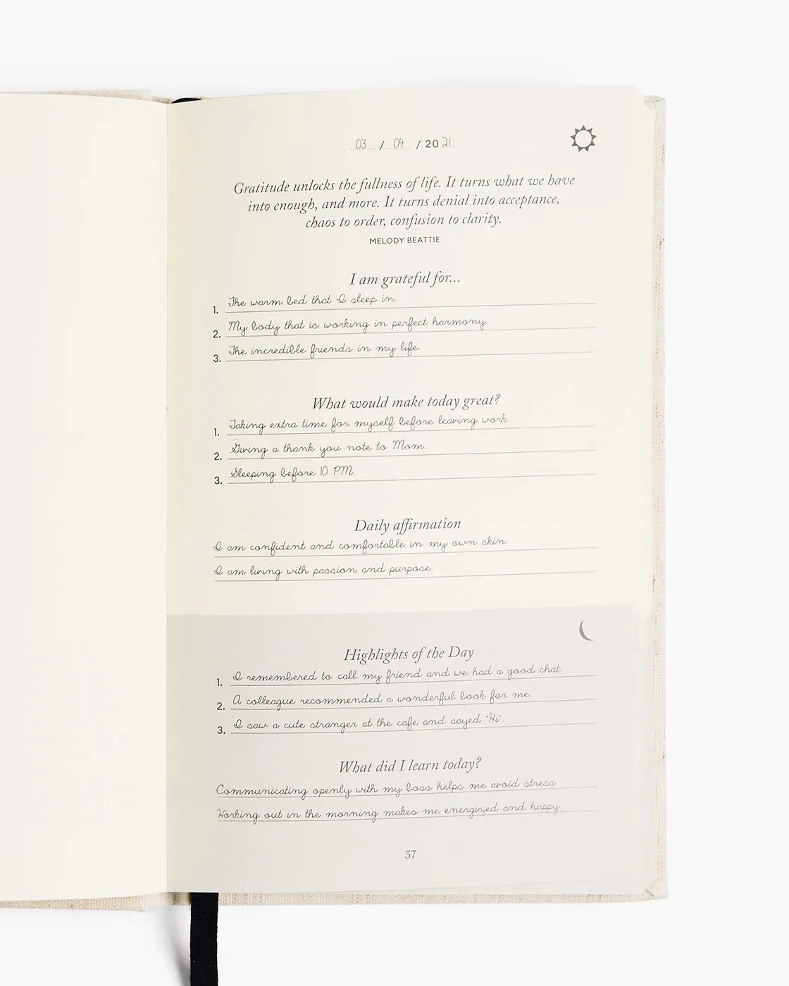 THE FIVE MINUTE JOURNAL - Image 7