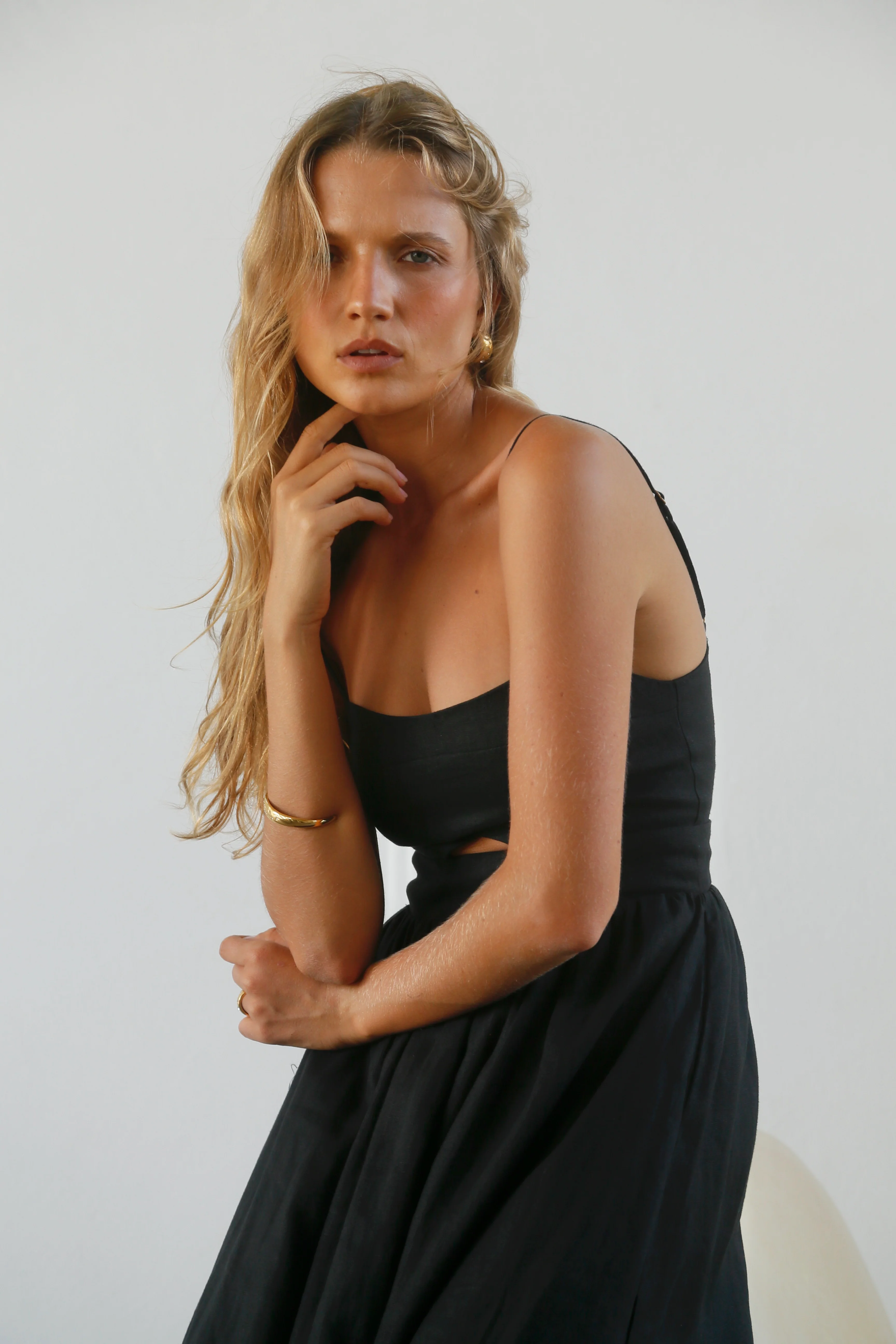CAMILLE DRESS BLACK - Image 7
