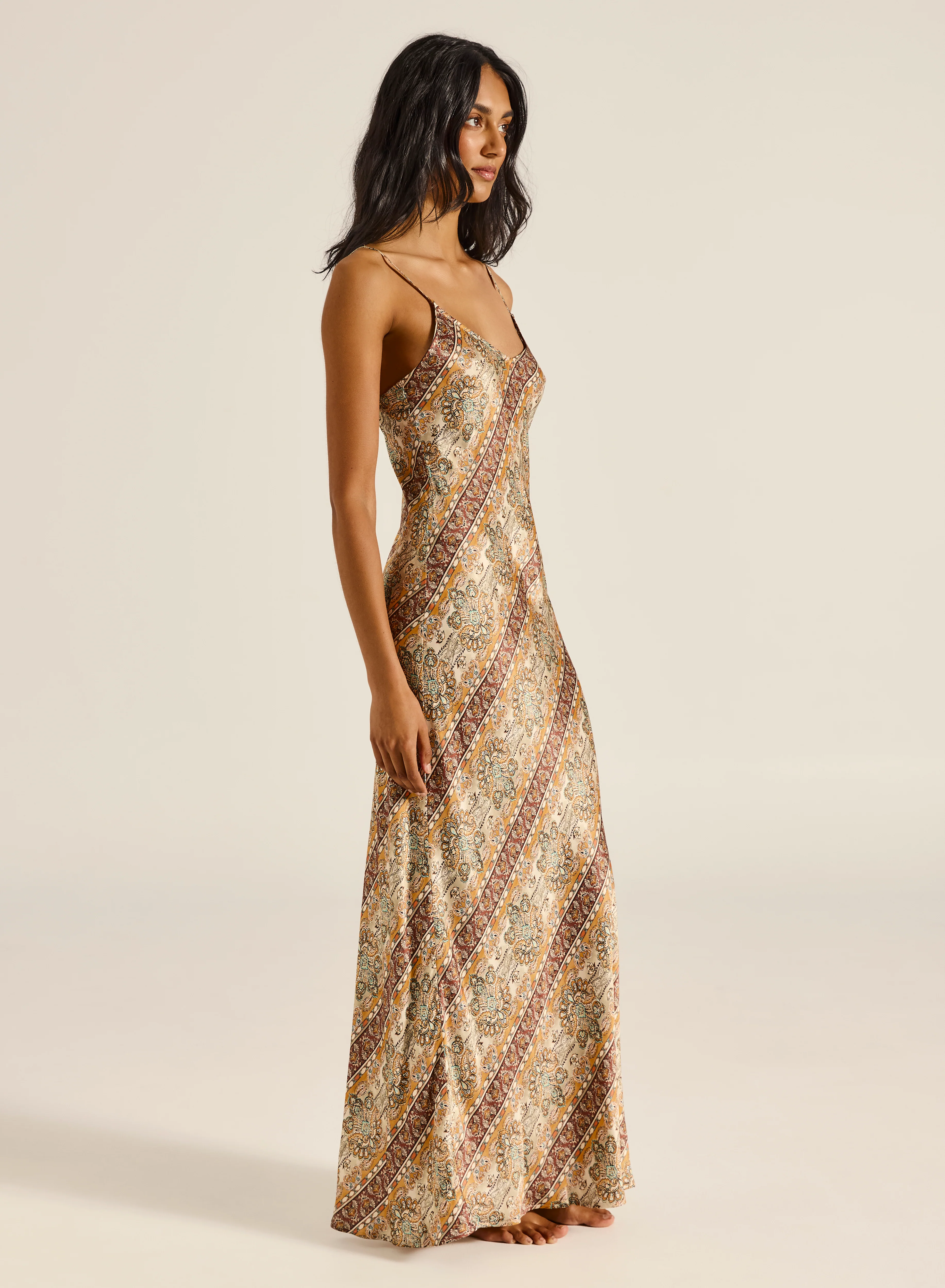 RASHIDA KASSIA DRESS BUTTERNUT - Image 3
