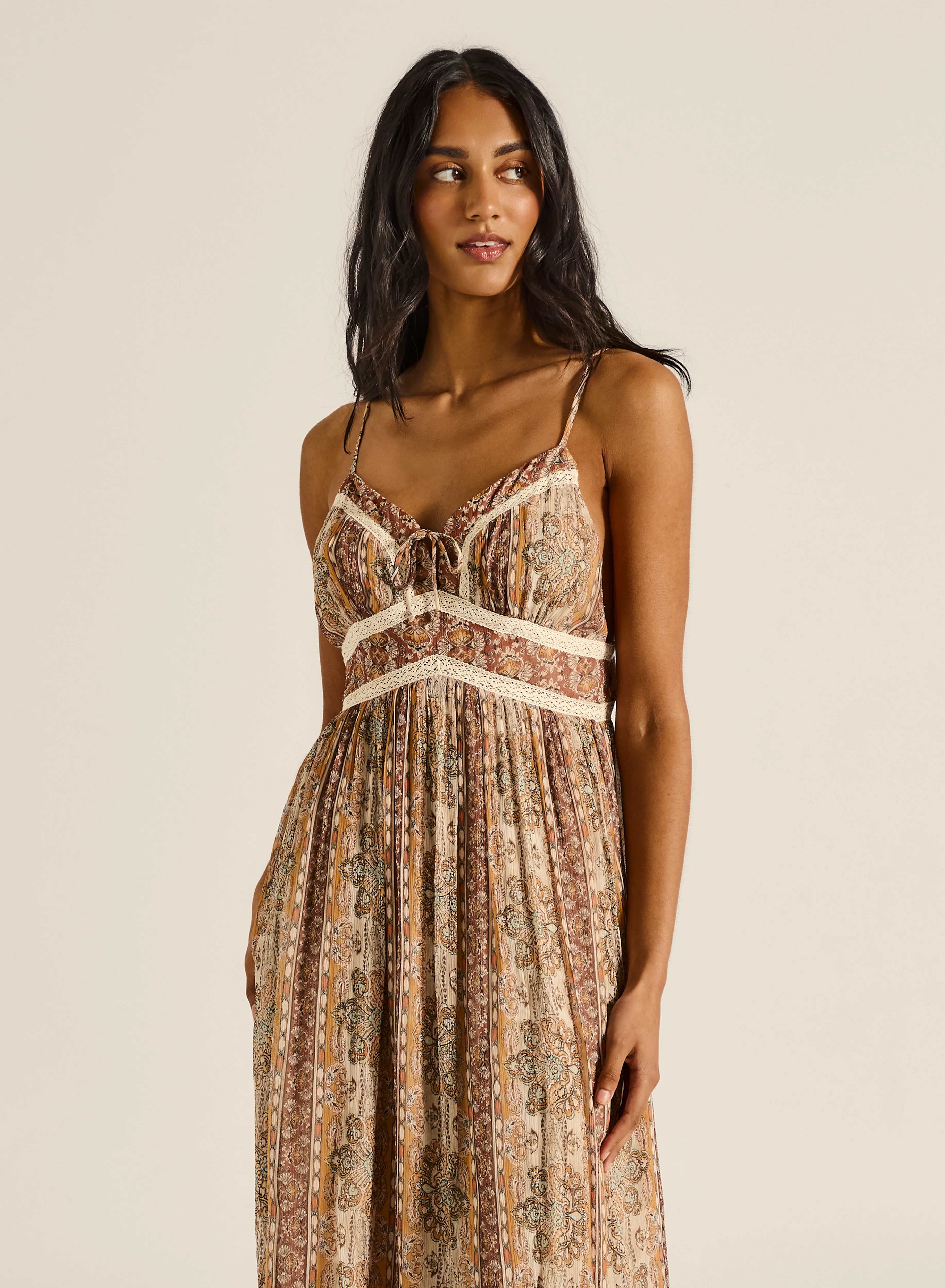 RASHIDA TEJA MAXI DRESS BUTTERNUT - Image 2