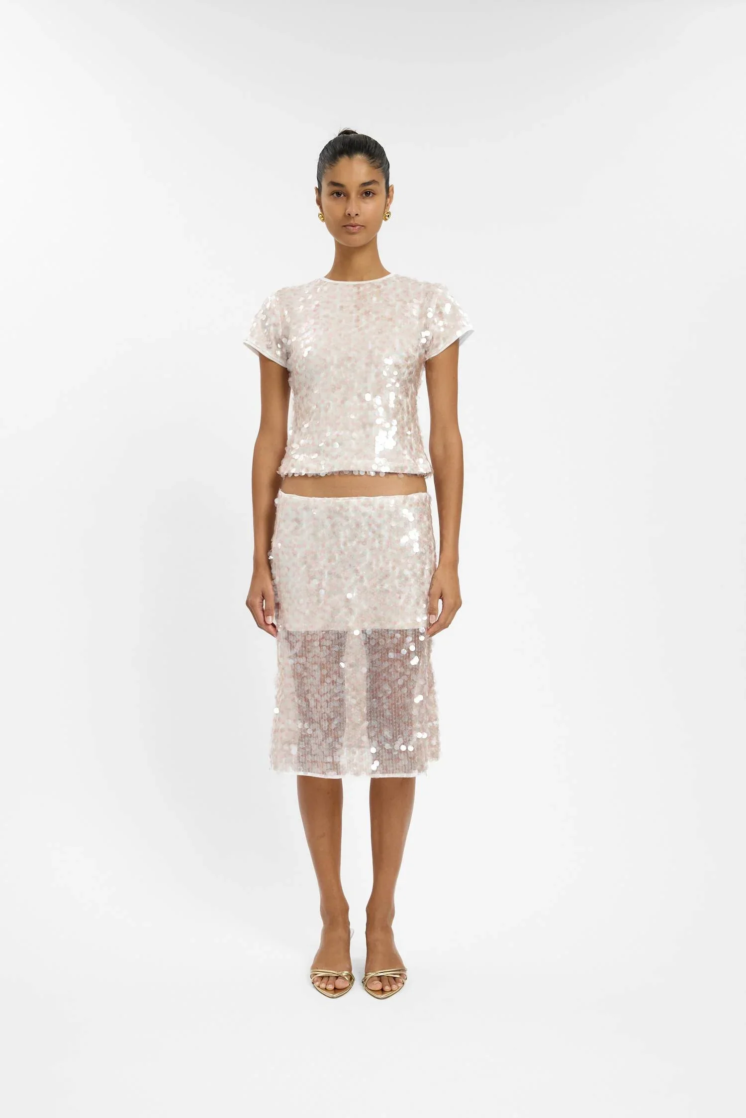 FITTED TEE SEQUIN - Image 5