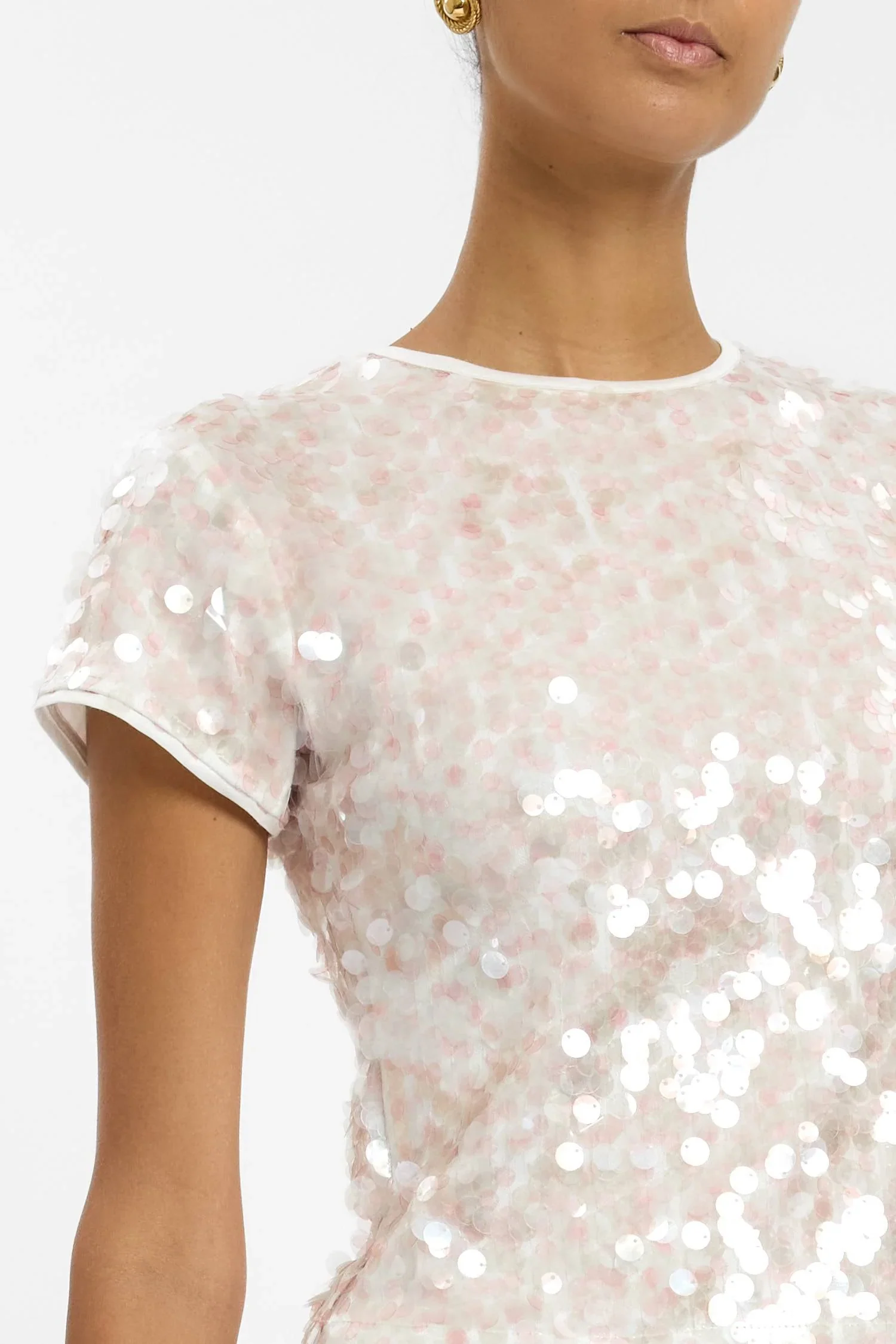 FITTED TEE SEQUIN - Image 8