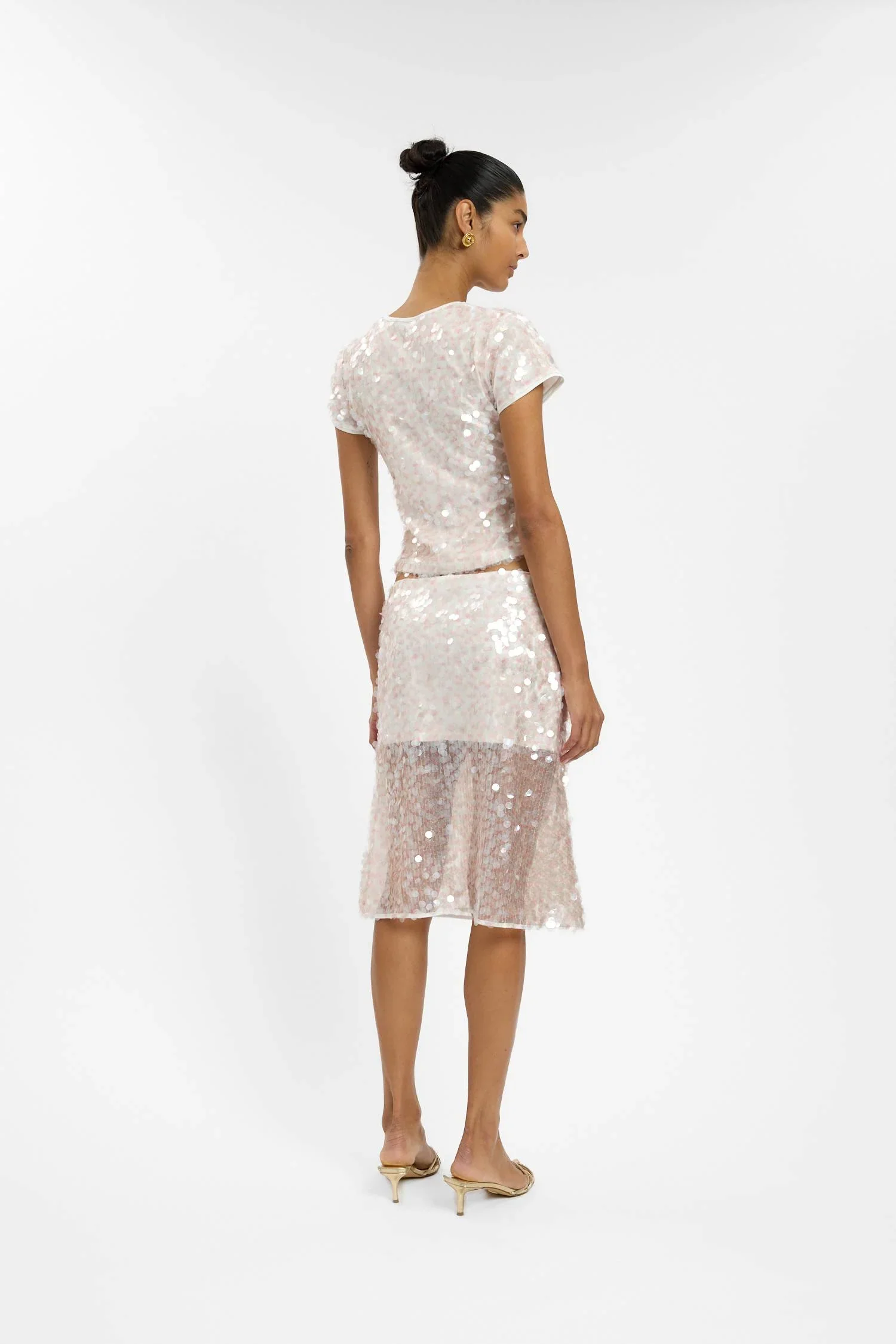 FITTED TEE SEQUIN - Image 9