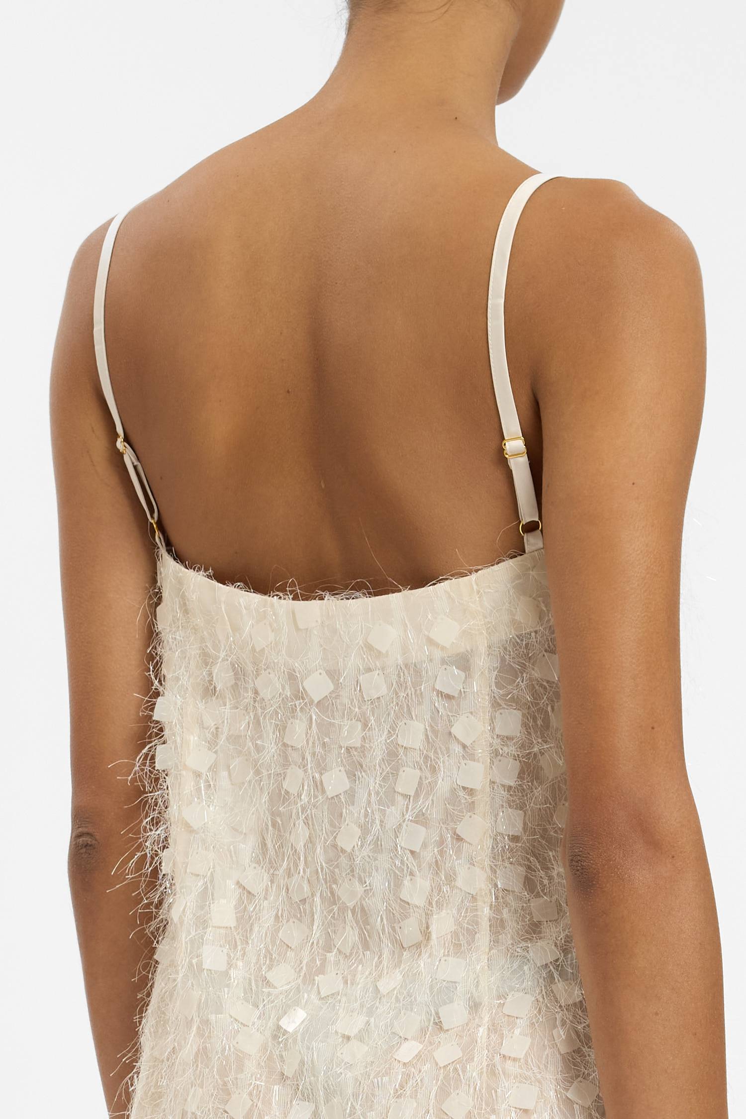 SHIFT MINI DRESS SHEER JACQUARD - Image 9