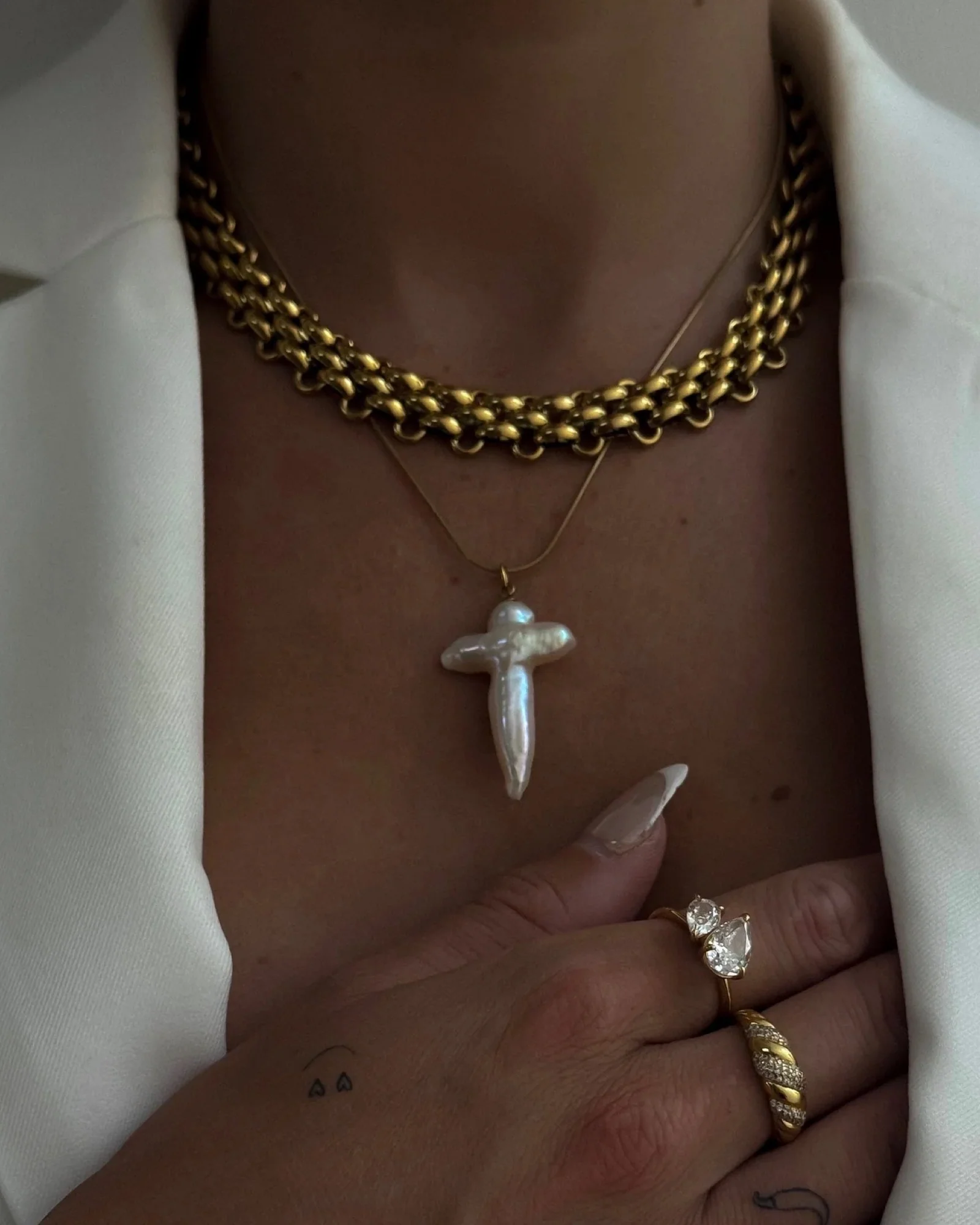 ZALI NECKLACE GOLD - Image 4